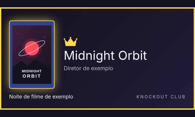Card de campeão de Midnight Orbit.